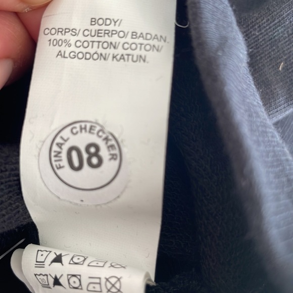 - Lucky lotus lucky brand black wrap cardigan with buttons size m - Picture 8 of 14